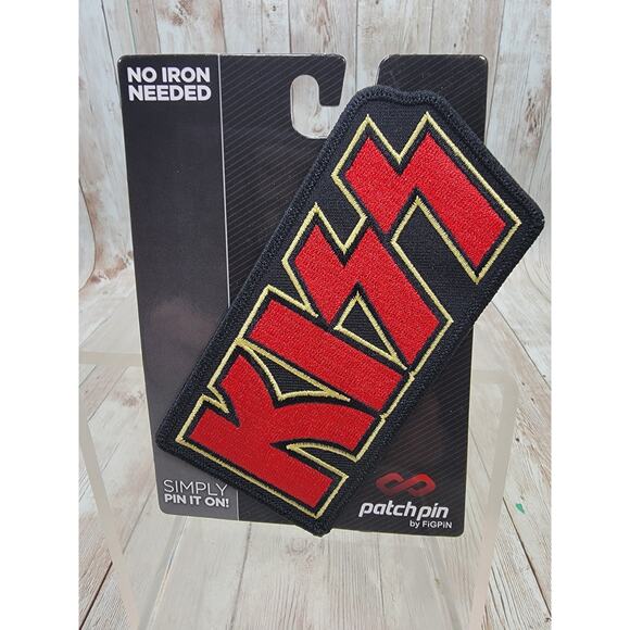 KISS Patch Pins by Fig Pin Classic Rock Gene Simmons Kiss Army - Picture 1 of 2